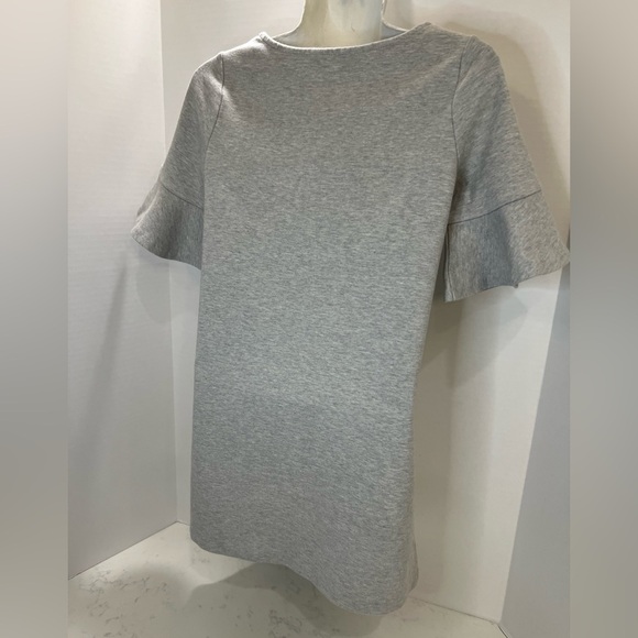 Ralph Lauren Gray Sheath Dress with Bell Sleeves - Picture 8 of 11